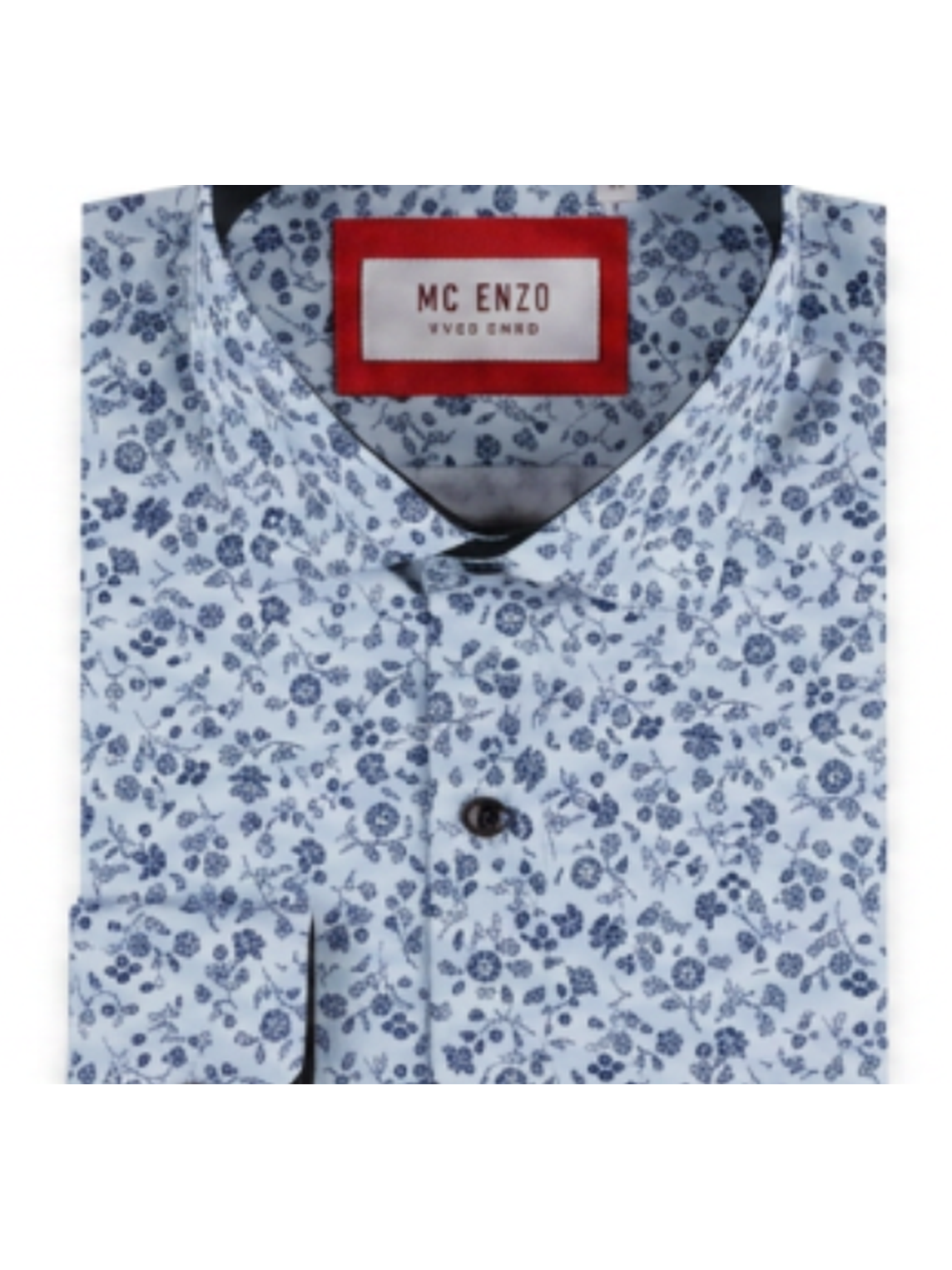 Chemise Fleurie Ciel — détail