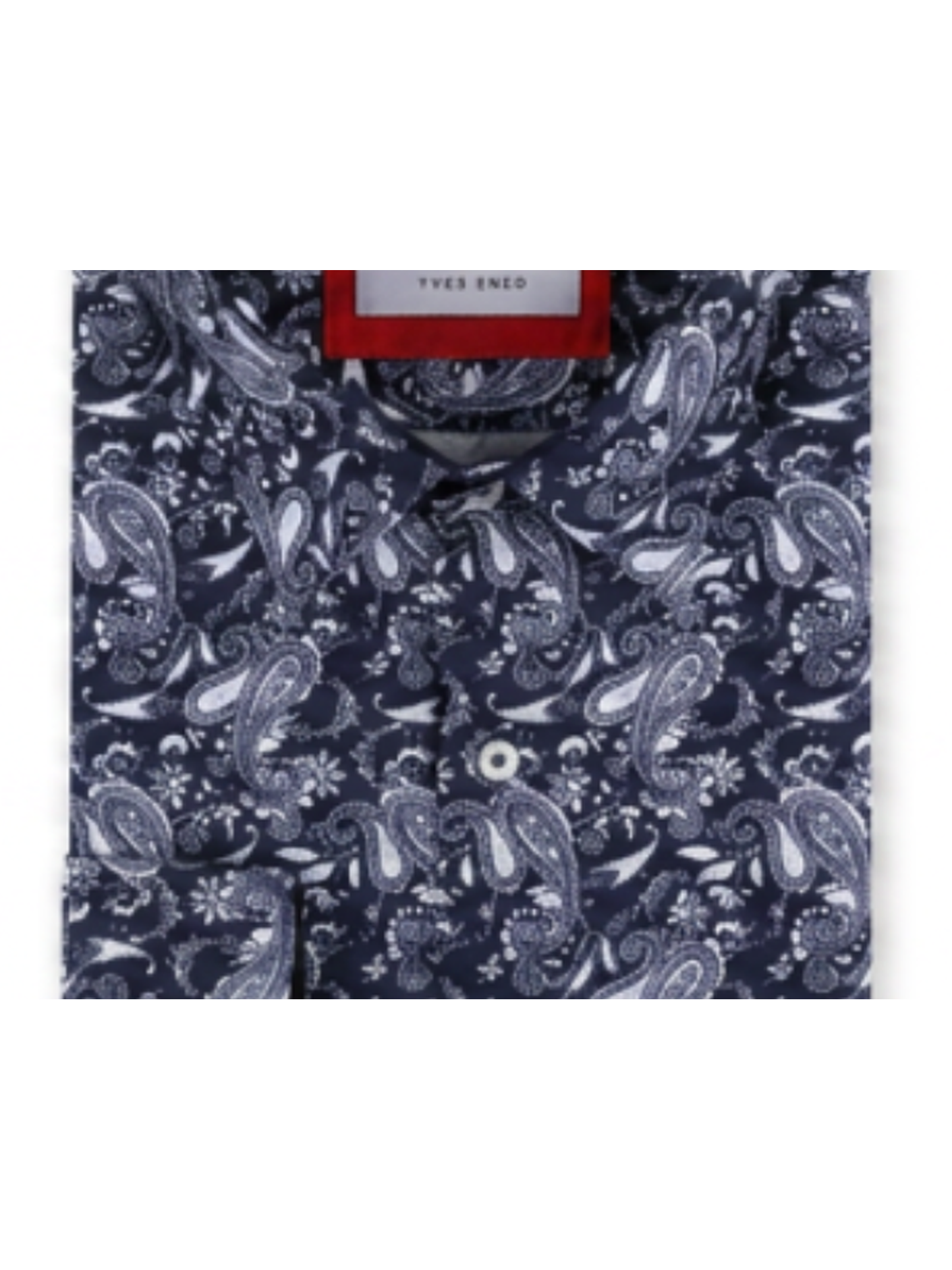 Chemise Paisley Marine — détail