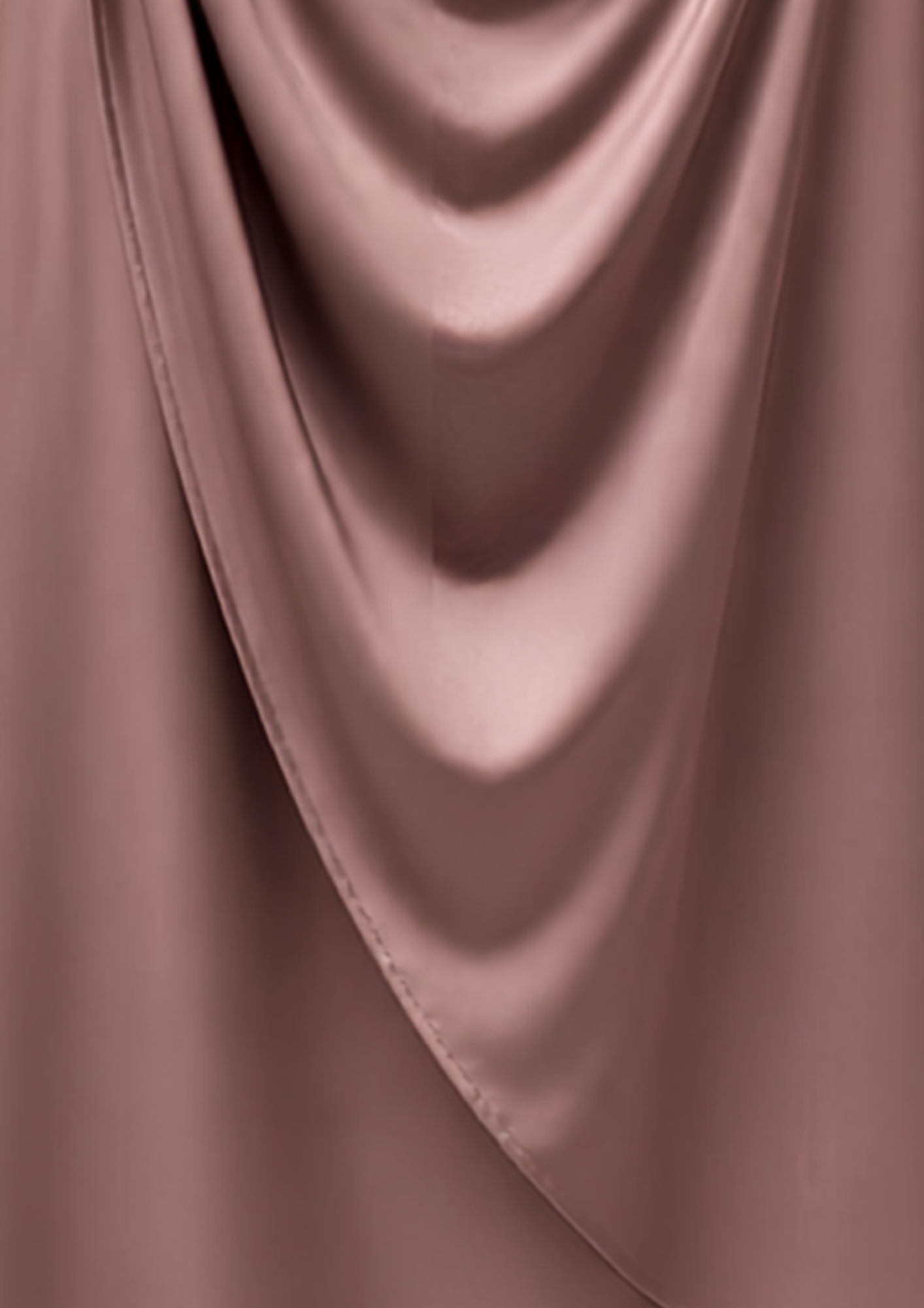 Jupe Satinée Taupe — détail