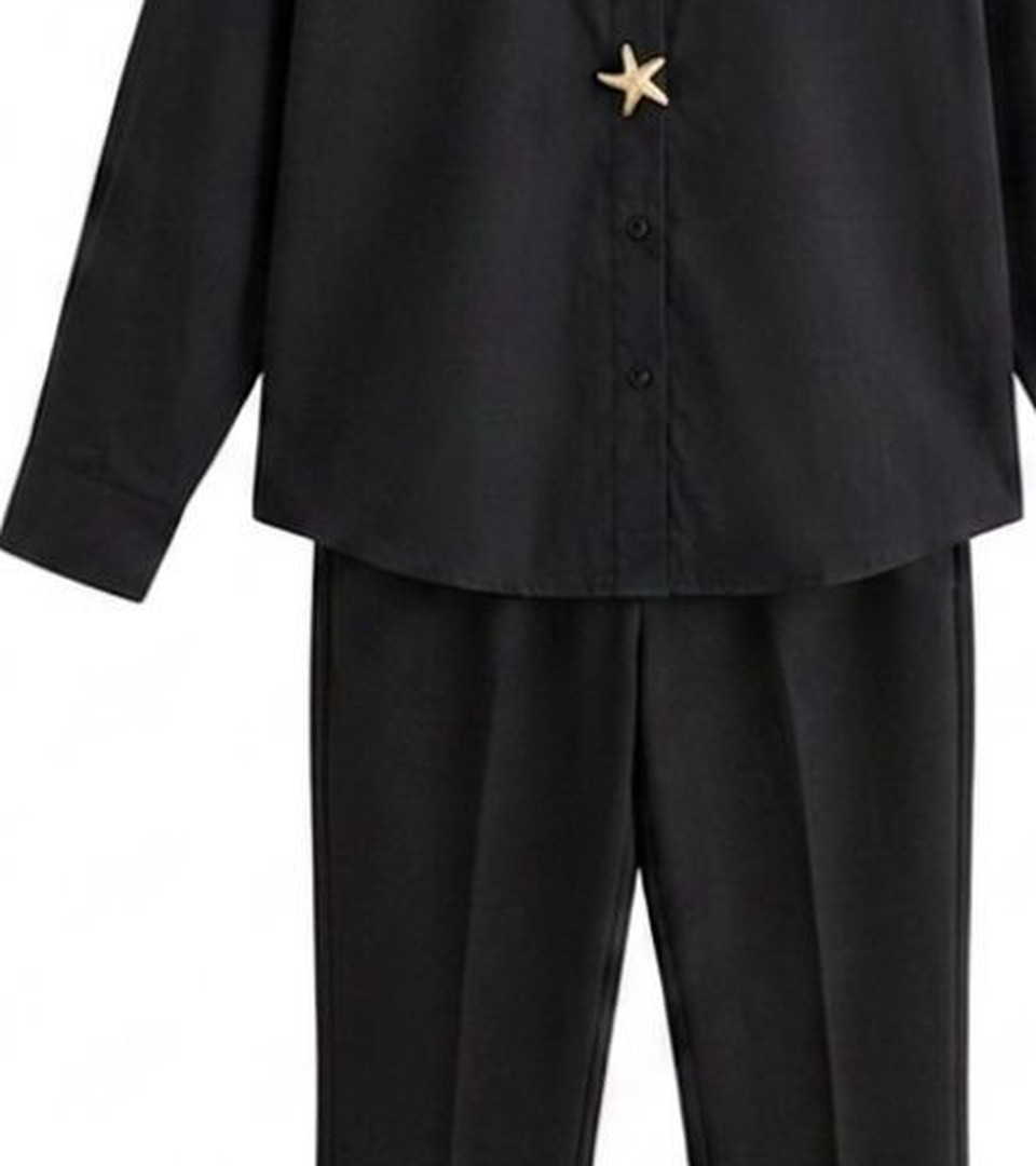 Ensemble Noir Élégant — détail