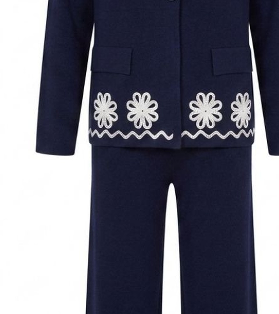 Ensemble Marine Détails Blancs — détail