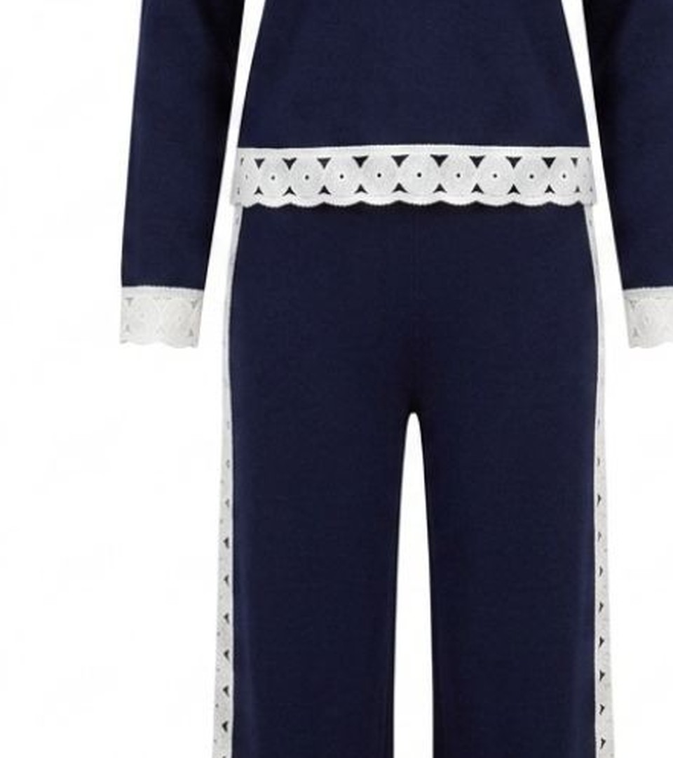 Ensemble Marine Bande Blanche — détail